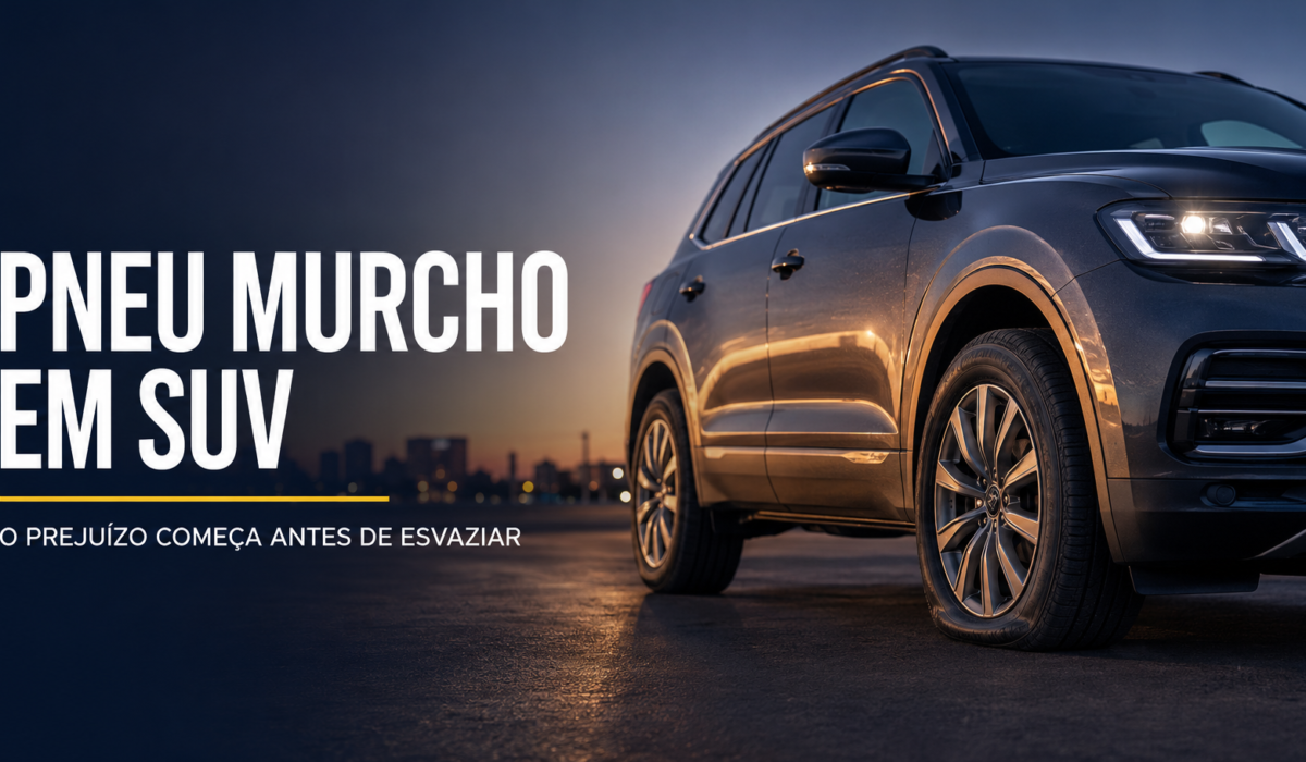 Pneu murcho na Suv ? prejuízo e falha na segurança sérios !