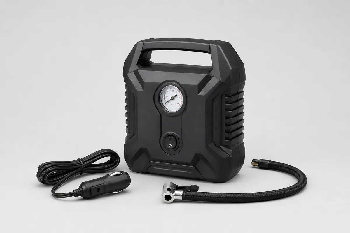 Compressor portátil 12 V econômico para pneu de carro